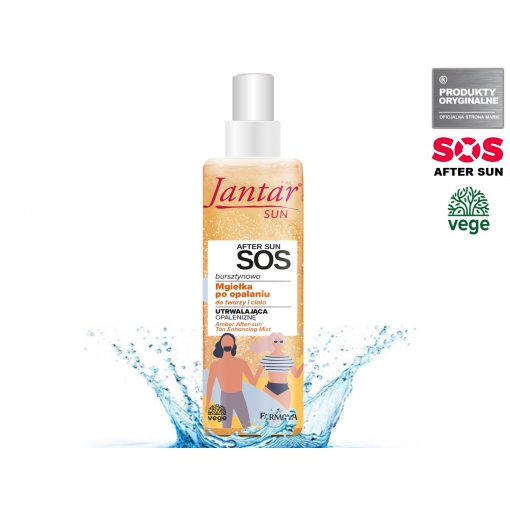 mgiełka do opalania do ciała i twarzy after sun utrwalająca opaleniznę